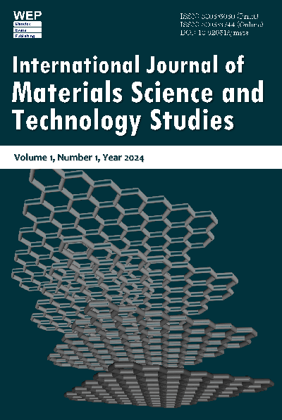 International Journal of Materials Science and Technology Studies （IJMSTS）	 国际材料科学与技术研究杂志 