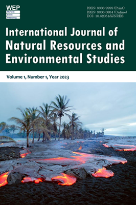 International Journal of Natural Resources and Environmental Studies《国际自然资源与环境研究杂志》