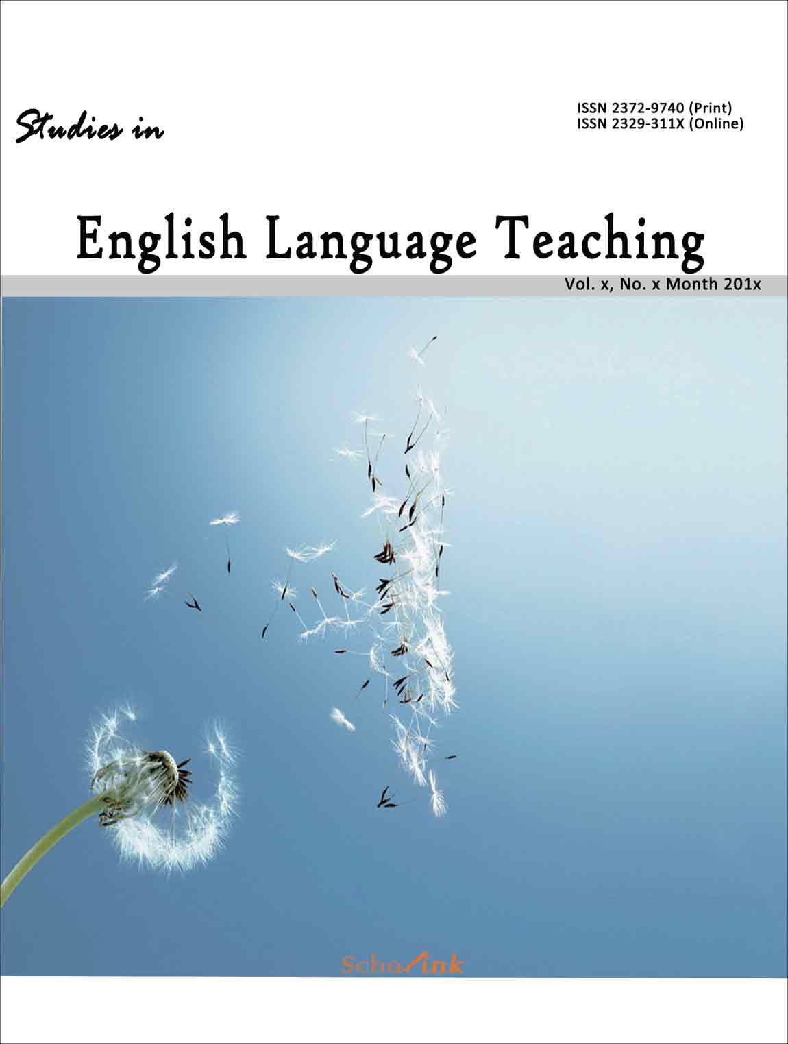 Studies in English Language Teaching《英语教学研究》