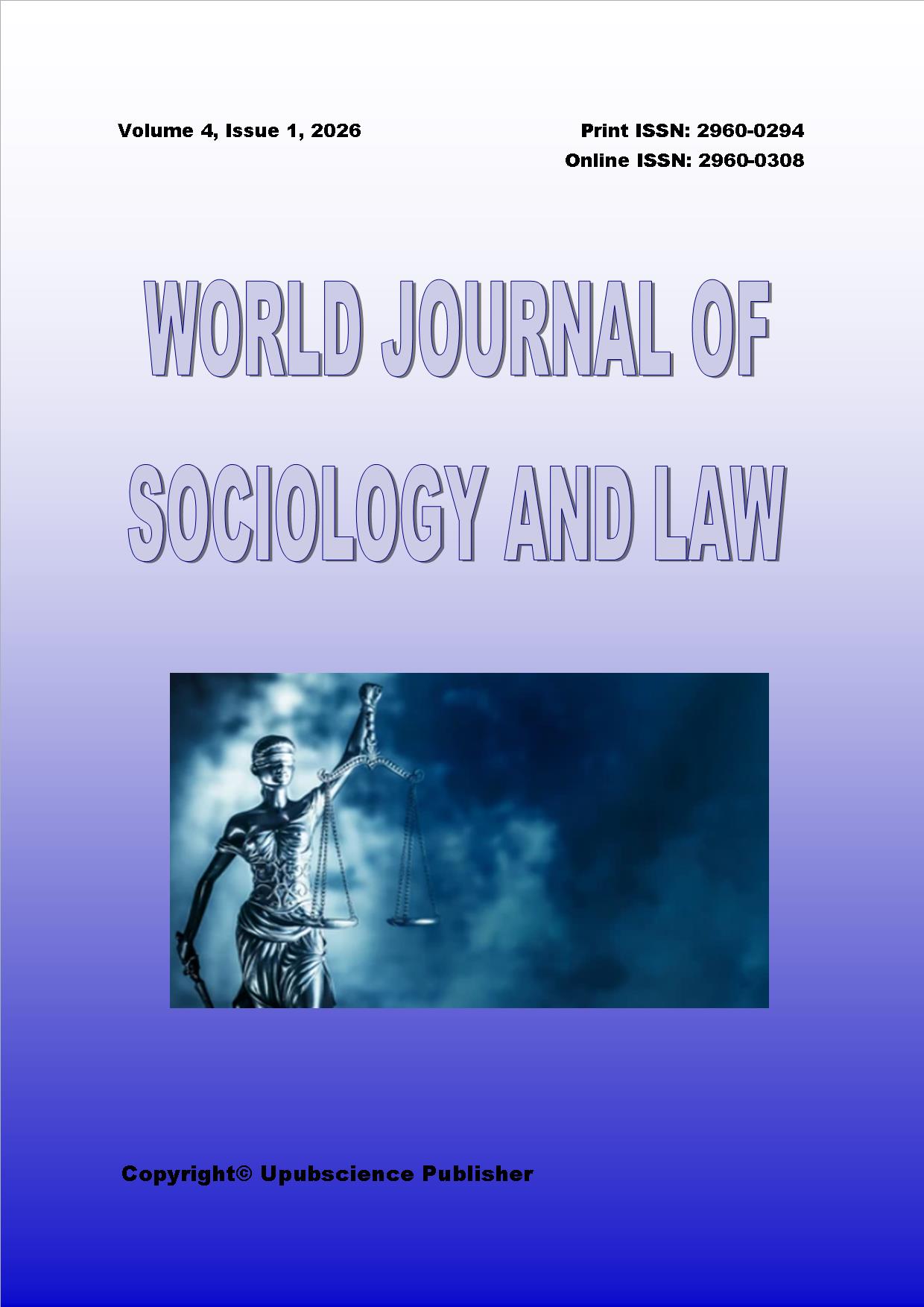 World Journal of Sociology and Law (世界社会学与法律杂志)